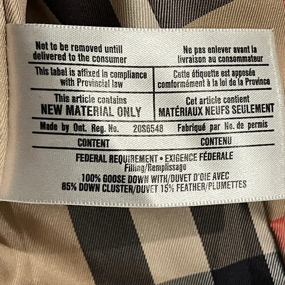 Burberry Black Hooded Puffer Coat - Picture 7 of 10